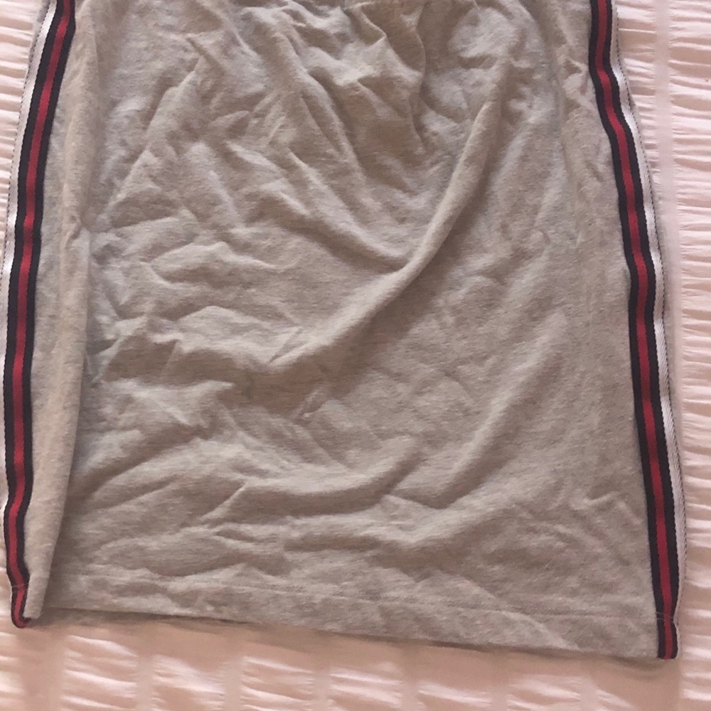 Skirt with Stripe by the Side